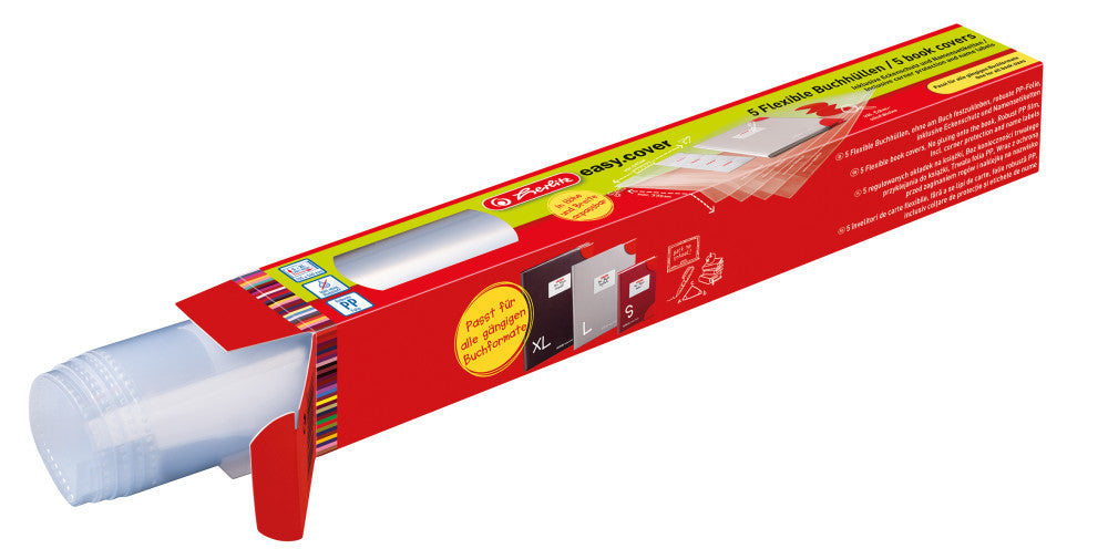 EASY.COVER BOOK COVER SET OF 5 PCS