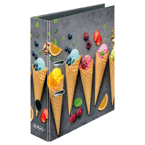 LEVER ARCH FILE A4 8CM ICE CREAM CONES MAX.FILE