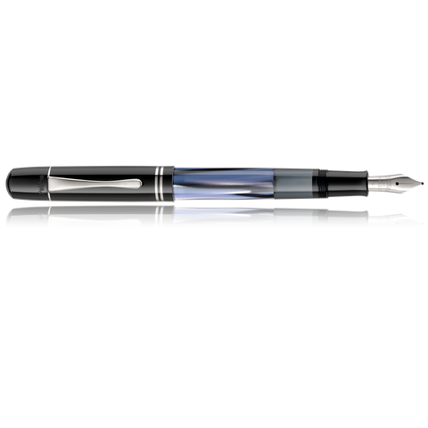 SE M101N GREY-BLUE FOUNTAIN PEN EF + INK IN GIFT BOX